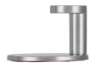 Afbeeldingen van Siro Haak metaal - zelfklevend L 50mm/H 33mm/B 50mm chroom glanzend 