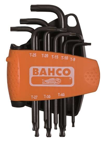 Afbeeldingen van Bahco inbussleutel set torx kogelkop 8-delig