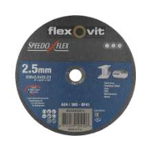 Afbeeldingen van Flexovit Doorslijpschijf - Ø230x2.5x22.2mm - staal en zachte metalen