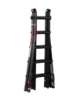 Afbeeldingen van Altrex vouwladder Velocity Black Pro - 4x5 sporten - 6.73 meter werkhoogte
