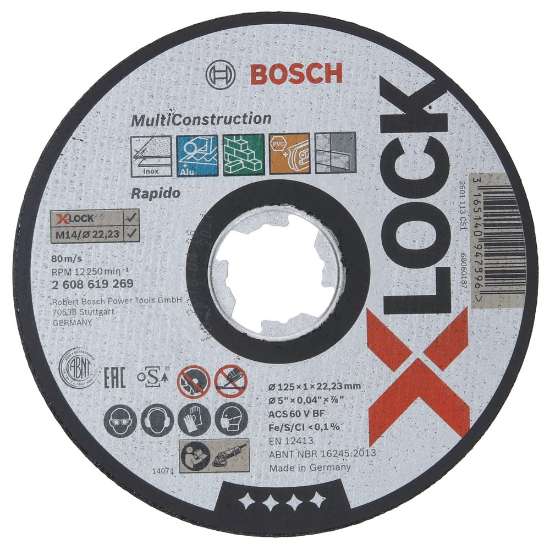 Afbeeldingen van Bosch Slijpschijf ACS 60 V BF