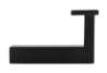 Afbeeldingen van Siro Kapstokhaak metaal - boorafstand 24mm/L 52mm/H 31mm/B 43mm mat zwart 