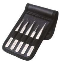 Afbeeldingen van Bahco pincettenset 5 stuks
