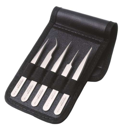 Afbeeldingen van Bahco pincettenset 5 stuks