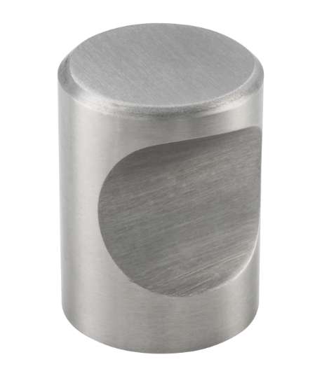 Afbeeldingen van Siro Meubelknop metaal - L 18mm/H 24mm/B 18mm - RVS 