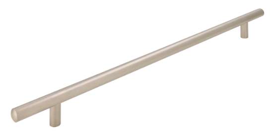 Afbeeldingen van Siro Meubelgreep metaal - boorafstand 288mm/L 368mm/H 32mm/B 12mm nikkel mat 