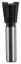 Afbeeldingen van Makita zwaluwstaartfrees - Ø19x22,2mm 7° - schacht Ø12mm 2 beitels