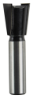 Afbeeldingen van Makita zwaluwstaartfrees - Ø19x22,2mm 7° - schacht Ø12mm 2 beitels