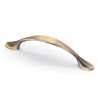 Afbeeldingen van Hettich Greep Haida, boorafstand 96, L 126 mm, B 13 mm, H 22 mm, messingkleurig antiek geborsteld