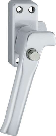 Afbeeldingen van Hoppe Raamboompje London met nok aluminium 013HND/446 - Links - F2 Op=Op
