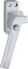 Afbeeldingen van Hoppe Raamboompje London met nok aluminium 013HND/446 - Links - F2 Op=Op