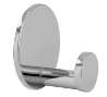 Afbeeldingen van Siro Haak metaal - zelfklevend L 50mm/H 33mm/B 50mm chroom glanzend 