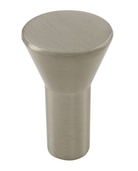 Afbeeldingen van Siro Meubelknop metaal - L 15mm/H 24mm/B 15mm - RVS effect 