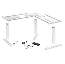 Afbeeldingen van Hettich LegaDrive Systems Tafelonderstelset 90°-hoek, wit