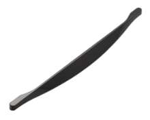 Afbeeldingen van Siro Handgreep metaal - boorafstand 320mm/L 339mm/H 24mm/B 18mm zwart chroom glanzend 