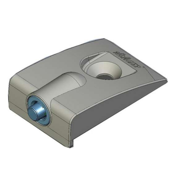 Afbeeldingen van Blum Veerdemper Servo-Drive - 5mm - in houder om te schroeven lichtgrijs 9930533