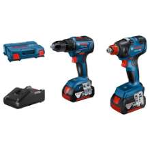 Afbeeldingen van Bosch Accu toolkit Combipack 18V GSR + GDX