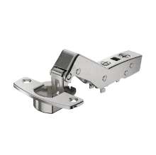 Afbeeldingen van Hettich Sensys hoekscharnier W45 zonder geïntegreerde demping (Sensys 8639 W45), vernikkeld, inliggend, openingshoek 95°, TH-boorbeeld 52 x 5,5 mm, voor schroefbevestiging (-)