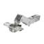 Afbeeldingen van Hettich Sensys hoekscharnier W45 zonder geïntegreerde demping (Sensys 8639 W45), vernikkeld, inliggend, openingshoek 95°, TH-boorbeeld 52 x 5,5 mm, voor schroefbevestiging (-)