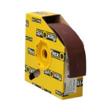 Afbeeldingen van Flexovit Schuurrol breedte 50mm lengte 25 meter - korrel 120