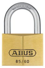 Afbeeldingen van Abus hangslot 85 HB 40/63 mess gls. KA706