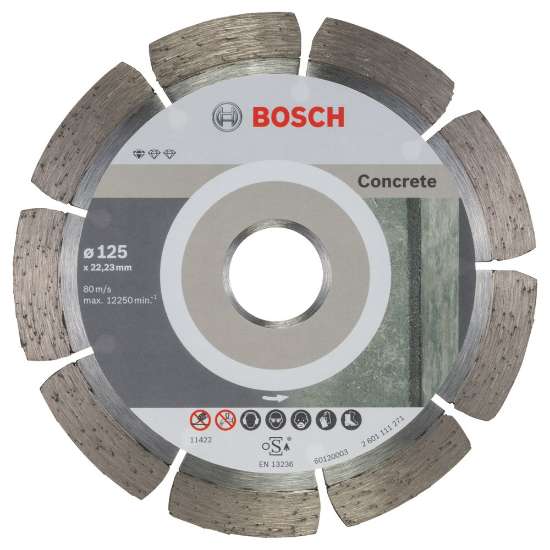 Afbeeldingen van Bosch Diamantdoorslijpschijf Standard for Concrete