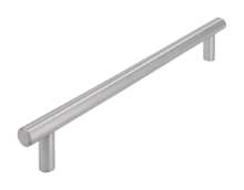 Afbeeldingen van Siro Meubelgreep metaal - boorafstand 160mm/L 192mm/H 31mm/B 10mm RVS 