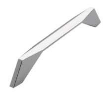 Afbeeldingen van Siro Meubelgreep metaal - boorafstand 160mm/L 183mm/H 27mm/B 15mm chroom glanzend 