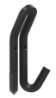Afbeeldingen van Siro Kapstokhaak metaal - boorafstand 18mm/L 118mm/H 30mm/B 69mm mat zwart 