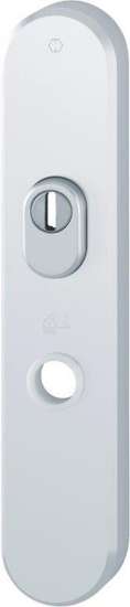 Afbeeldingen van Hoppe Inbraakwerend aluminium schild 3236S-ZA - PC72 - F1