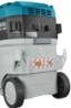 Afbeeldingen van Makita accu stofzuiger VC006GMZ01 - 2x40V Max - voor nat/droog gebruik 