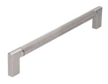 Afbeeldingen van Siro Meubelgreep metaal - boorafstand 192mm/L 206mm/H 32mm/B 12mm mat RVS effect 