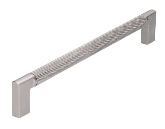 Afbeeldingen van Siro Meubelgreep metaal - boorafstand 192mm/L 206mm/H 32mm/B 12mm mat RVS effect 