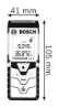 Afbeeldingen van Bosch Laserafstandsmeters GLM 40
