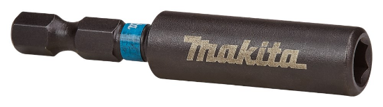 Afbeeldingen van Makita Bithouder X Impact Black - 1/4'' 60mm - magnetisch