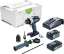 Afbeeldingen van Festool accu klopboormachine TPC 18/4 5,0/4,0 I-Plus QUADRIVE - 18V 1x 4.0Ah + 1x 5.0Ah Li-on accu - inclusief snellader in Systainer 