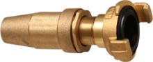 Afbeeldingen van Kelfort straalpijp - 1/2'' doorlaat - Messing met 3/4'' slang GK  koppeling