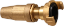 Afbeeldingen van Kelfort straalpijp - 1/2'' doorlaat - Messing met 3/4'' slang GK  koppeling
