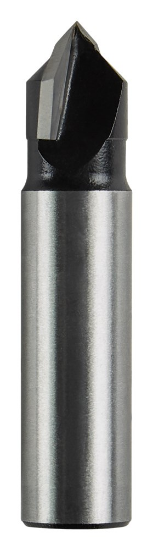 Afbeeldingen van Makita V-groeffrees - Ø12,7x12,7mm 90° - schacht Ø12mm 2 beitels