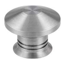 Afbeeldingen van Siro Meubelknop metaal - L 29mm/H 23mm/B 29mm RVS 