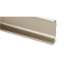 Afbeeldingen van Hettich Greeplijst Canis C, L 3500 mm, B 23 mm, H 70 mm, roestvrij staal finish