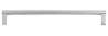 Afbeeldingen van Siro Meubelgreep metaal - boorafstand 256mm/L 268mm/H 40mm/B 14mm - RVS 
