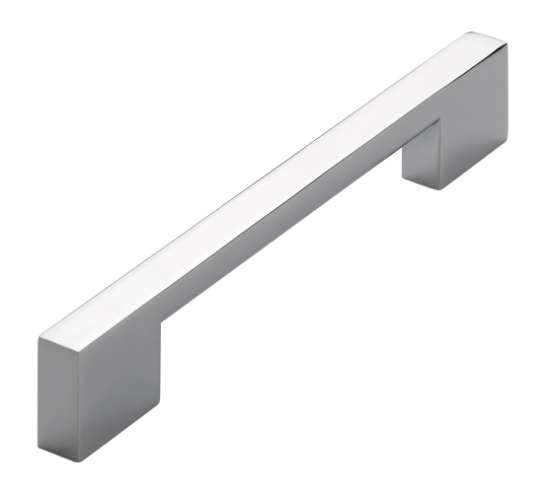 Afbeeldingen van Siro Meubelgreep metaal - boorafstand 128/160mm/L 185mm/H 30mm/B 13mm chroom glanzend 