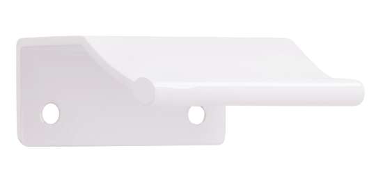 Afbeeldingen van Siro Handgreep metaal - 32mm/L 45mm/H 50mm/B 20mm wit boorafstand 