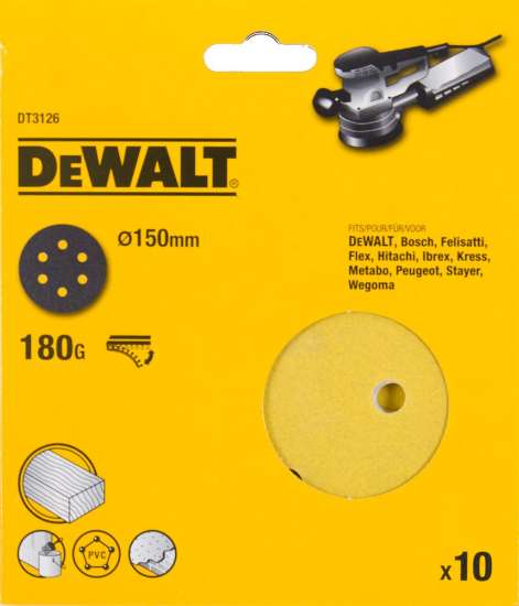 Afbeeldingen van DeWALT Schuurschijf DT3126