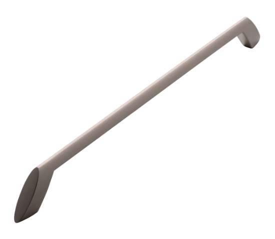 Afbeeldingen van Siro Meubelgreep metaal - boorafstand 320mm/L 352mm/H 33mm/B 12mm RVS effect 