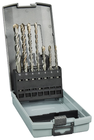Afbeeldingen van Makita borenset P2S:SDS-Plus - 7 delig 