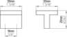 Afbeeldingen van Siro Meubelgreep metaal - boorafstand 16mm/L 30mm/H 25mm/B 30mm - chroom glanzend 