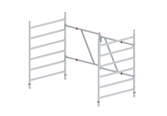 Afbeeldingen van Altrex vouwsteigerframe rolsteiger - RS5 - 6 sporten 