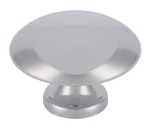 Afbeeldingen van Siro Meubelknop metaal - L 34mm/H 23mm/B 34mm chroom glanzend 